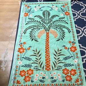 Spartina 449 Tropical Palm Towel - Green and Orange